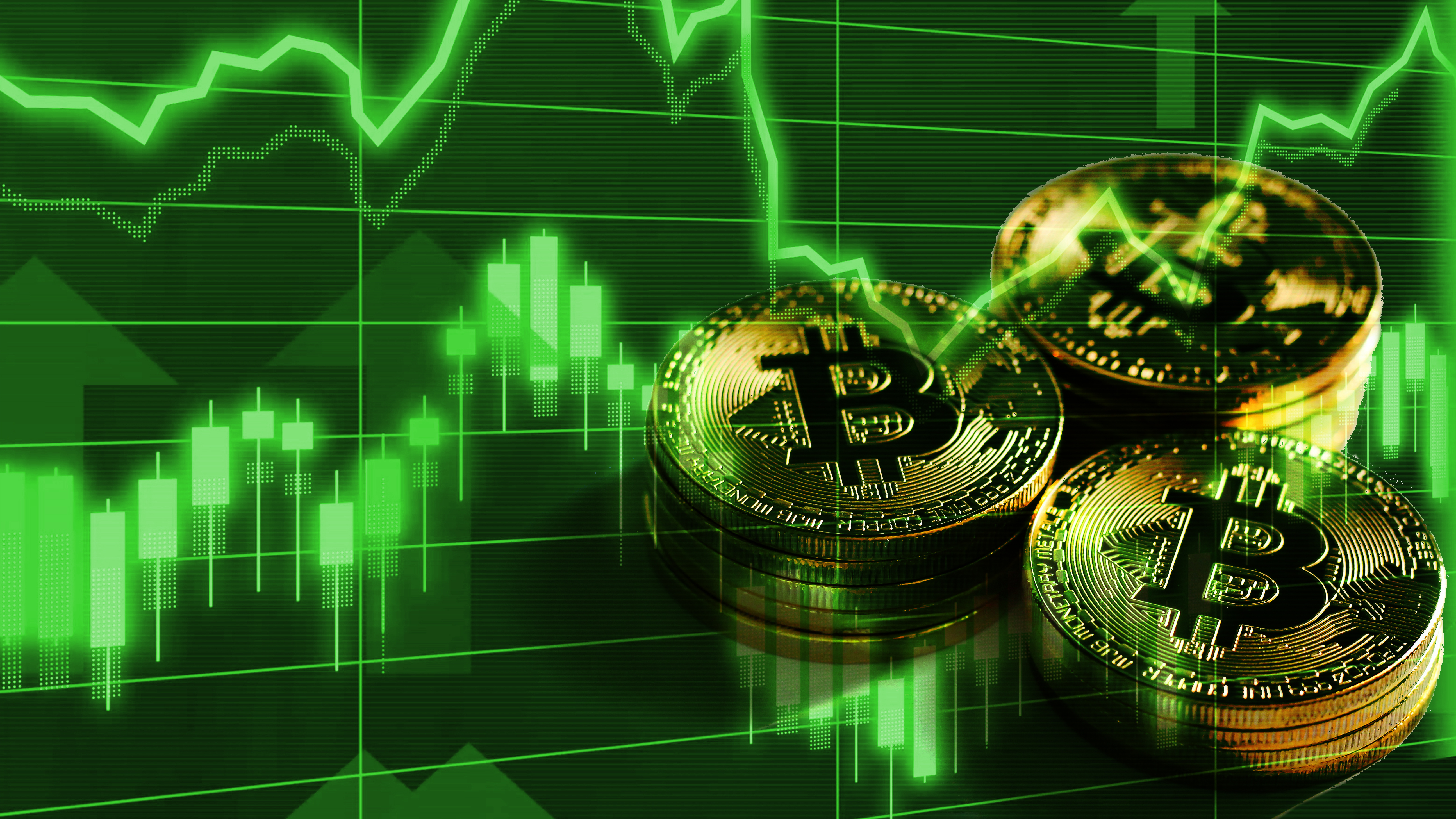 Bitcoin on Green stock market