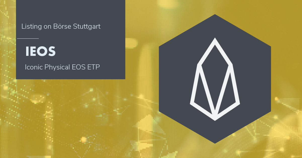 Iconic EOS ETP listed