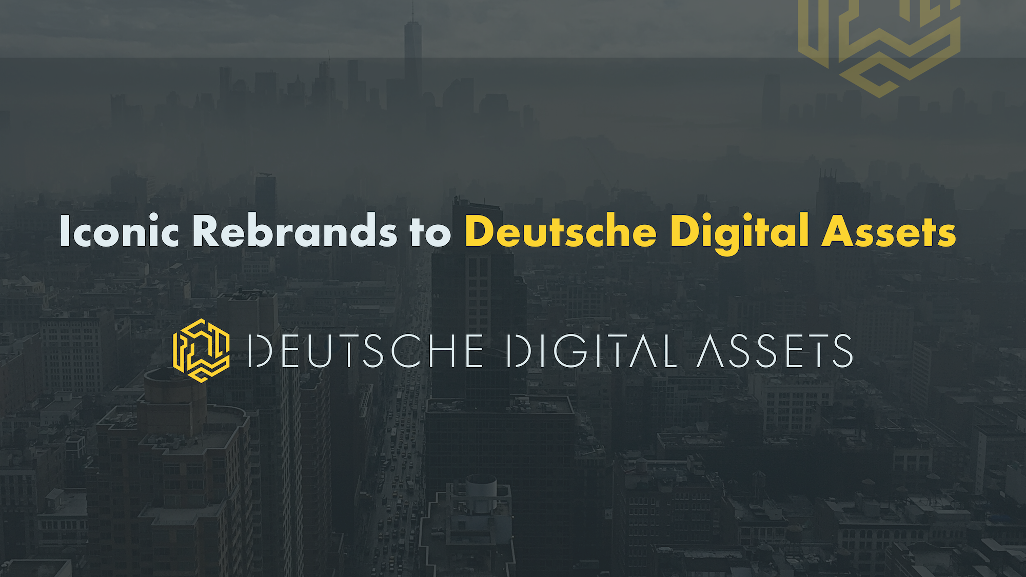 Iconic Rebrands to Deutsche Digital Assets