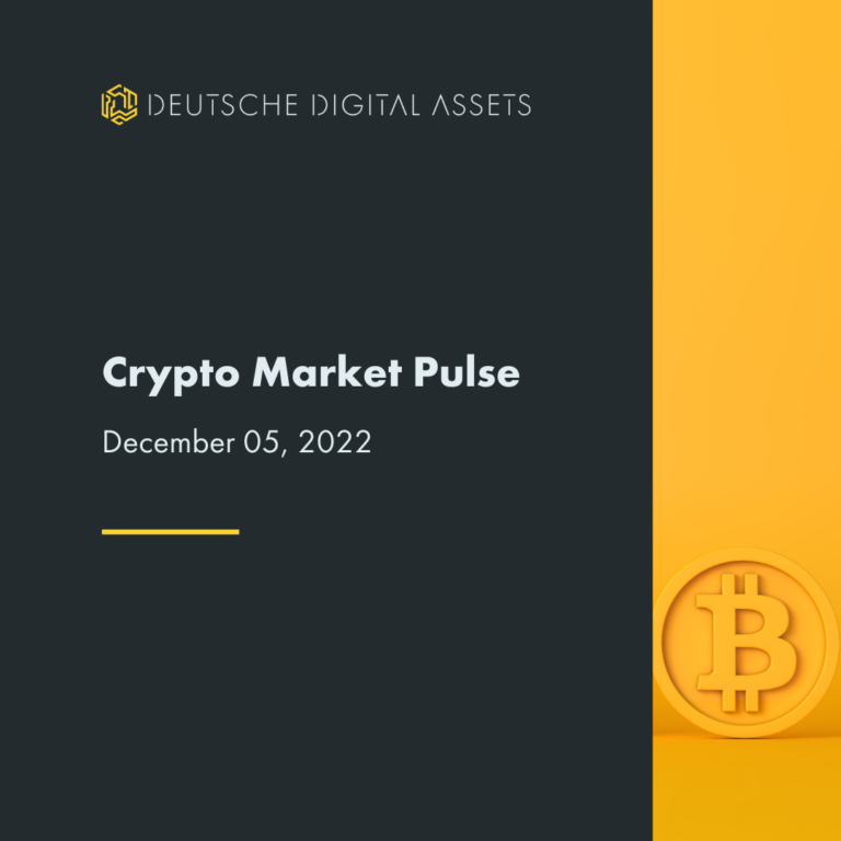 Crypto Market Pulse Deutsche Digital Assets