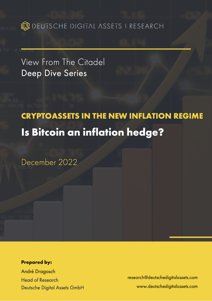 Cryptoasset Adoption and Volatility, DDA research reports, Crypto research reports, View from the Citadel report