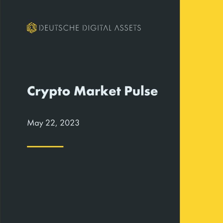 Crypto Market Pulse, Crypto newsletter, Crypto asset management
