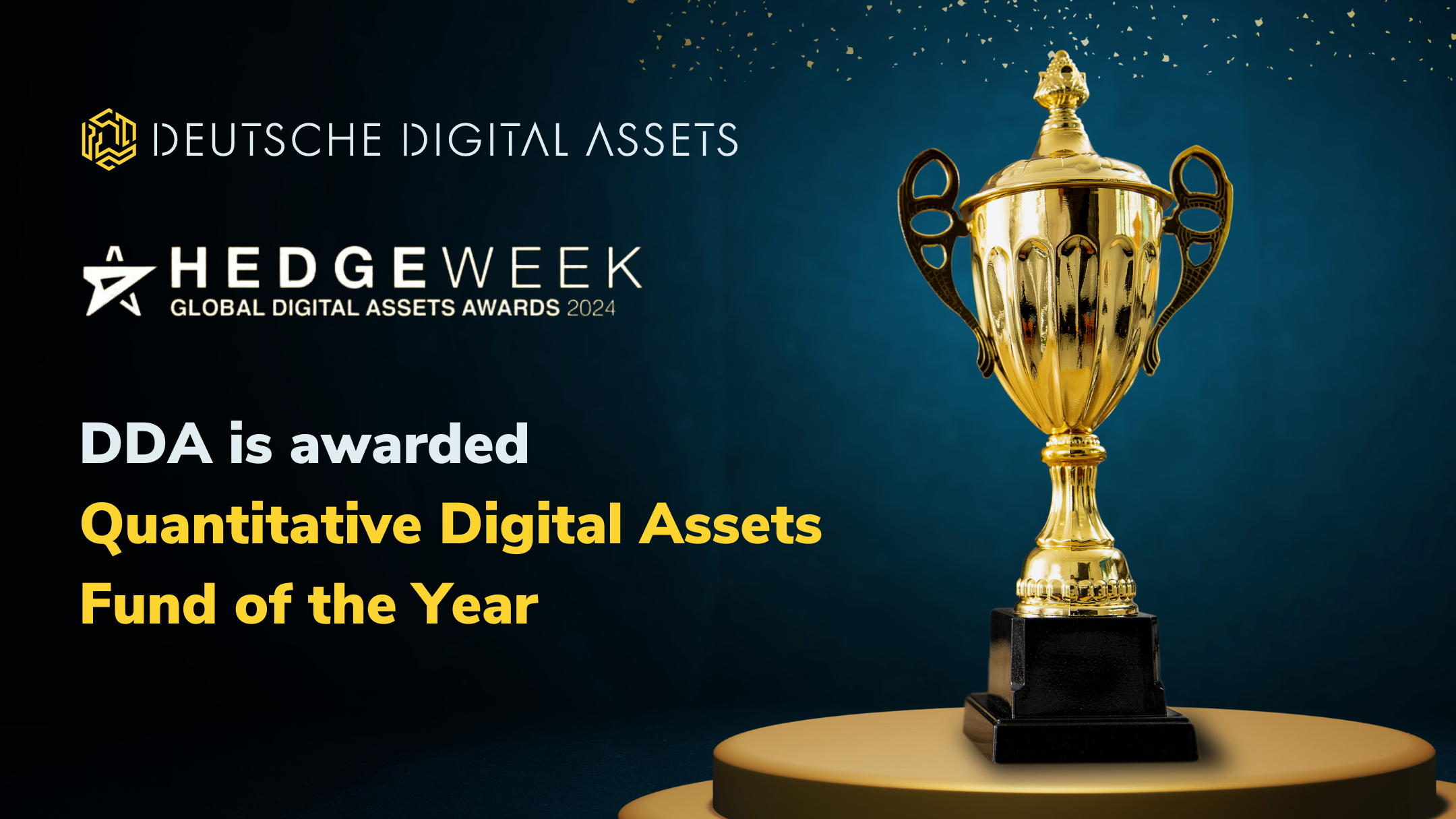 Hedgeweek, Deutsche Digital Assets Receives Four Awards at the Hedgeweek Global Digital Assets Awards 2024