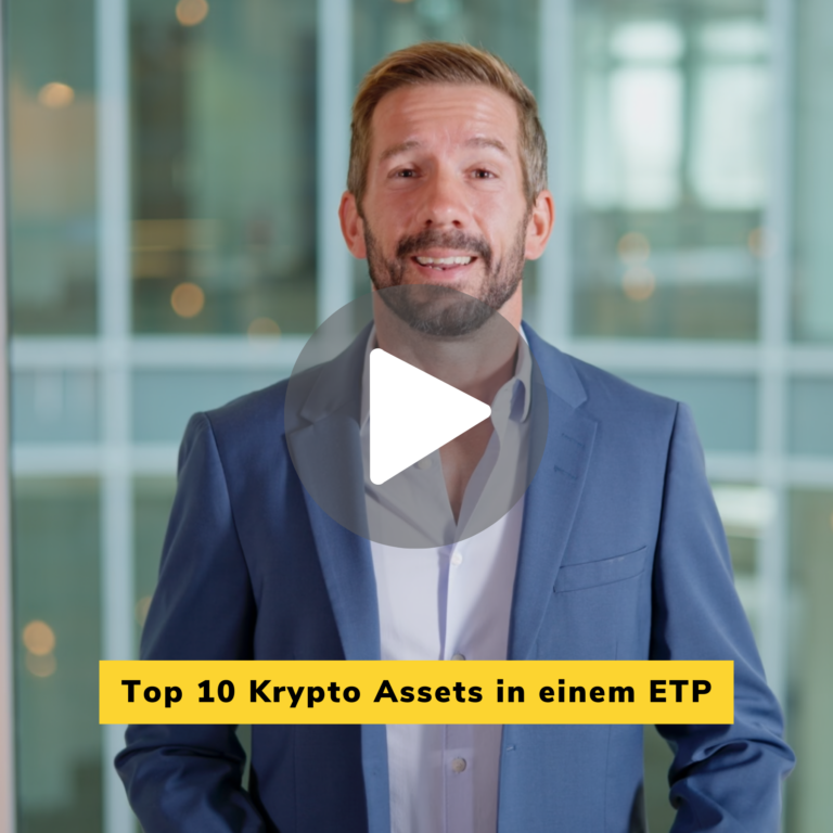 top 10 crypto basket, DDA Crypto select 10 ETP, top 19 Krypto assets in einem ETP