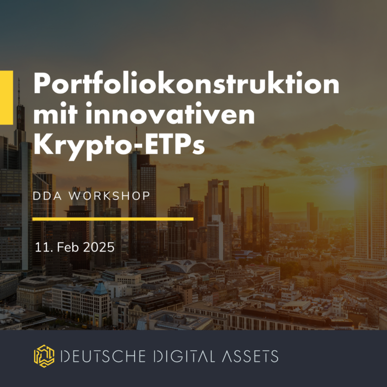 Forum für Digitale Vermögenswerte, Portfoliokonstruktion mit innovativen Krypto-ETPs